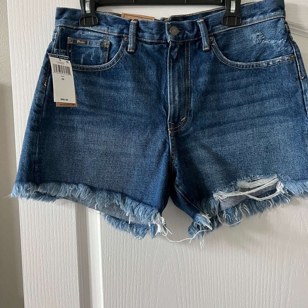 NWT Polo Ralph Lauren denim shorts Size 29